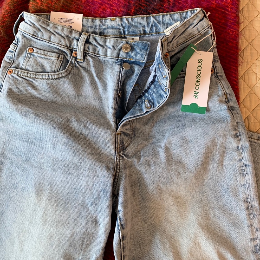 H&M “vintage” straight jeans